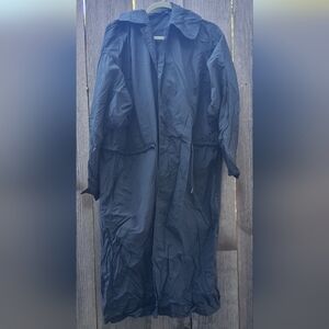 Uniqlo Men's Black Raincoat